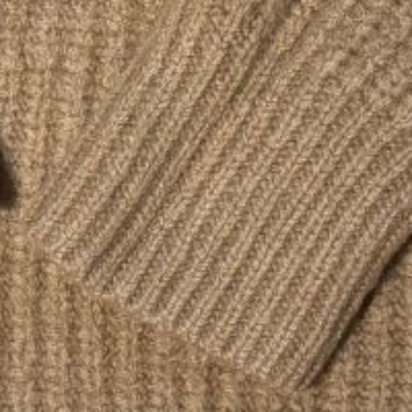 Wilfred Tan Brown Merino Wool Sweater High Neck  Dress Tunic – Size S - Picture 4 of 13